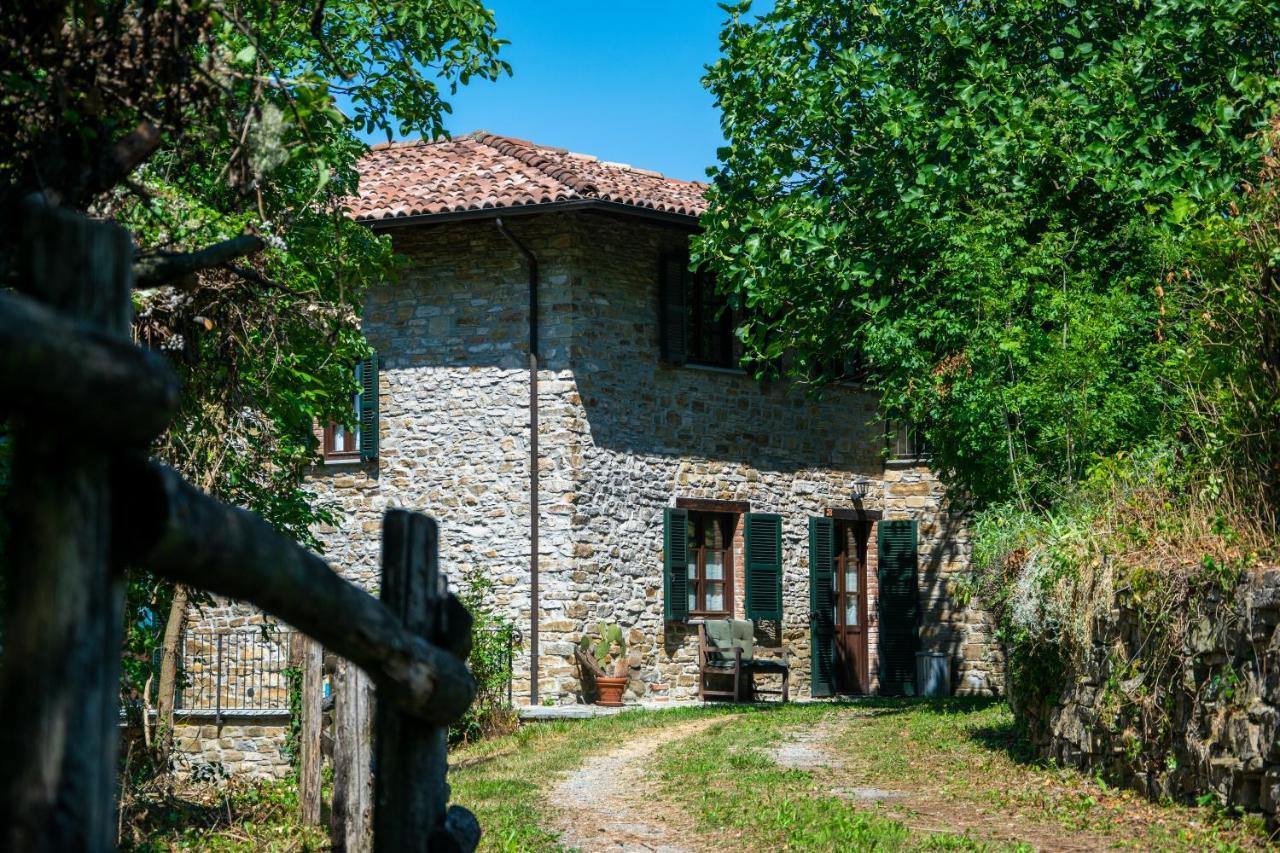 Vakantiehuis Casa Dolce Vista Monastero Bormida Kültér fotó