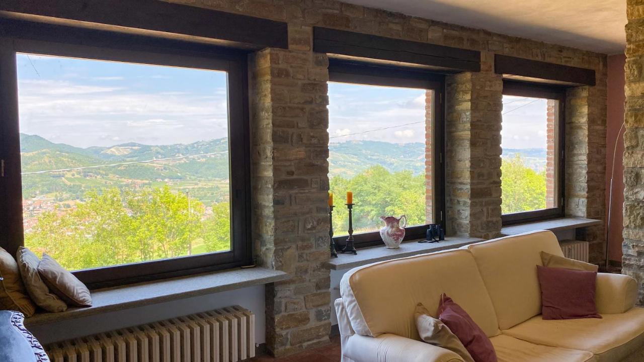 Vakantiehuis Casa Dolce Vista Monastero Bormida Kültér fotó