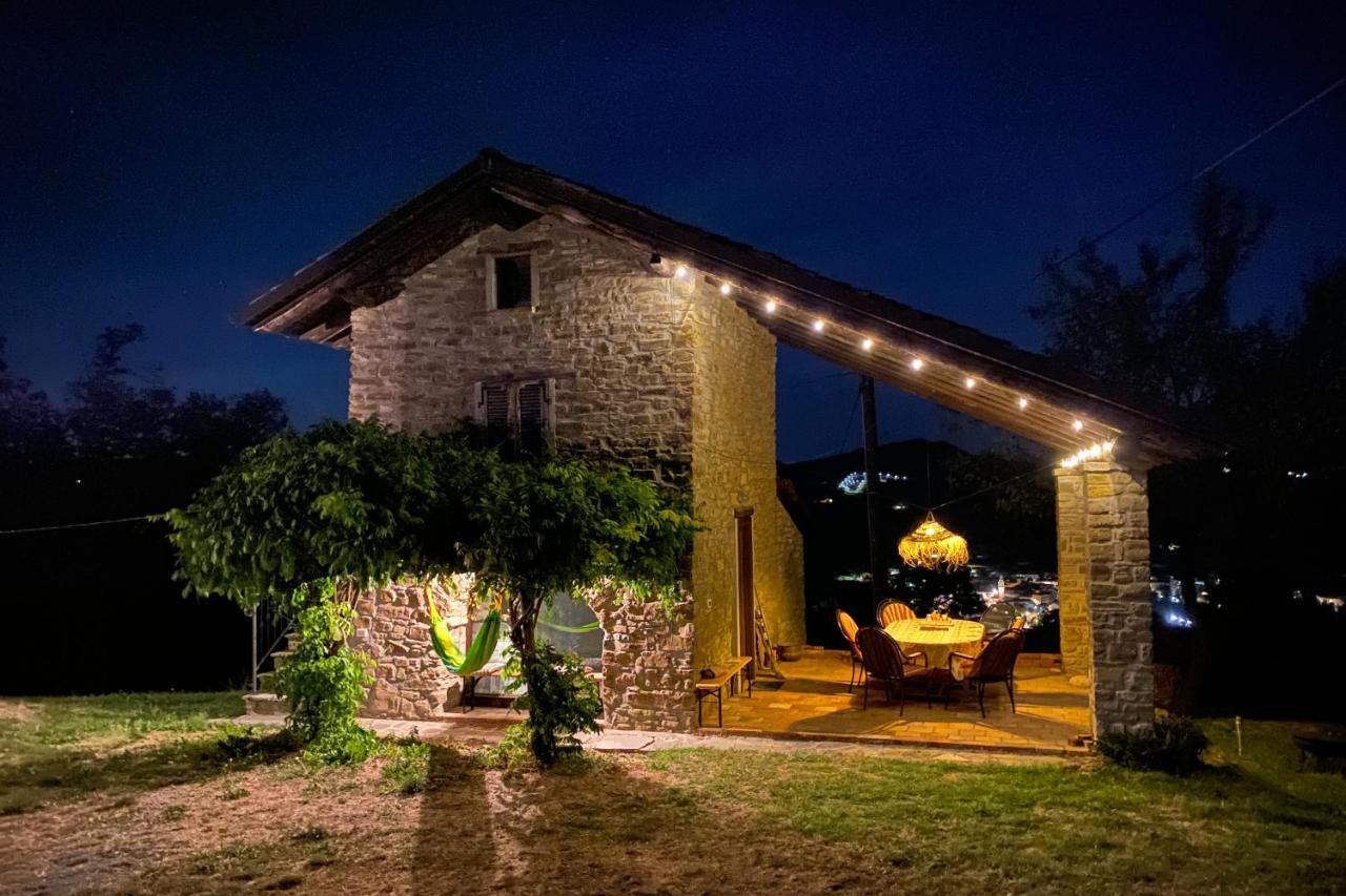 Vakantiehuis Casa Dolce Vista Monastero Bormida Kültér fotó