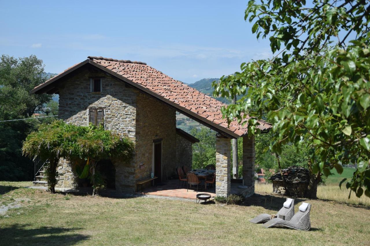 Vakantiehuis Casa Dolce Vista Monastero Bormida Kültér fotó