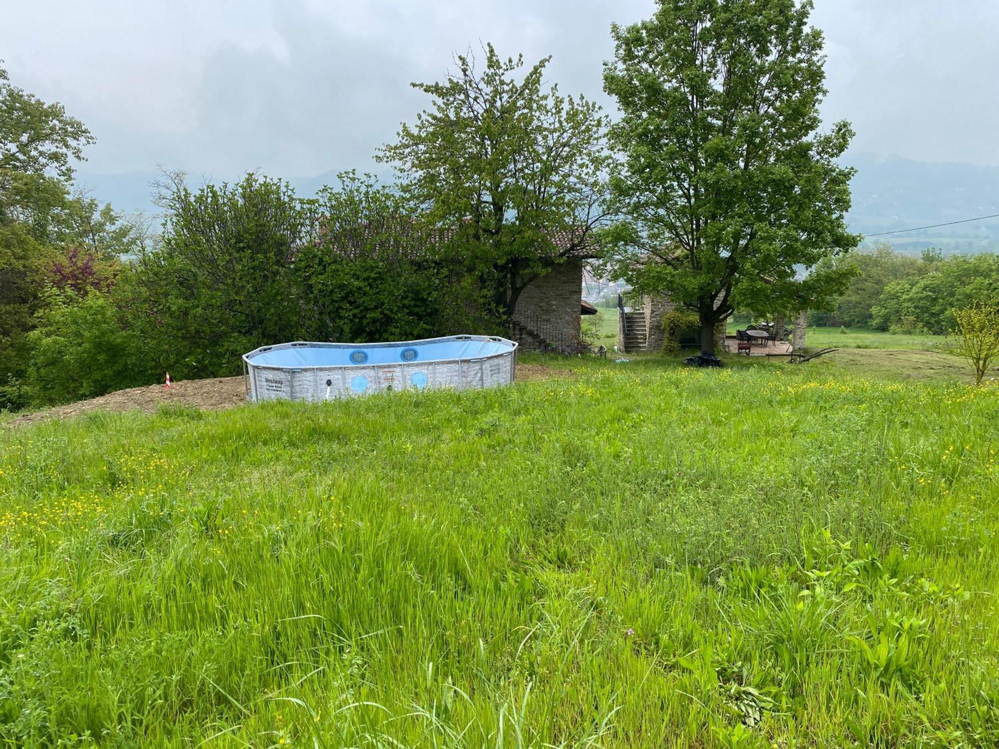 Vakantiehuis Casa Dolce Vista Monastero Bormida Kültér fotó
