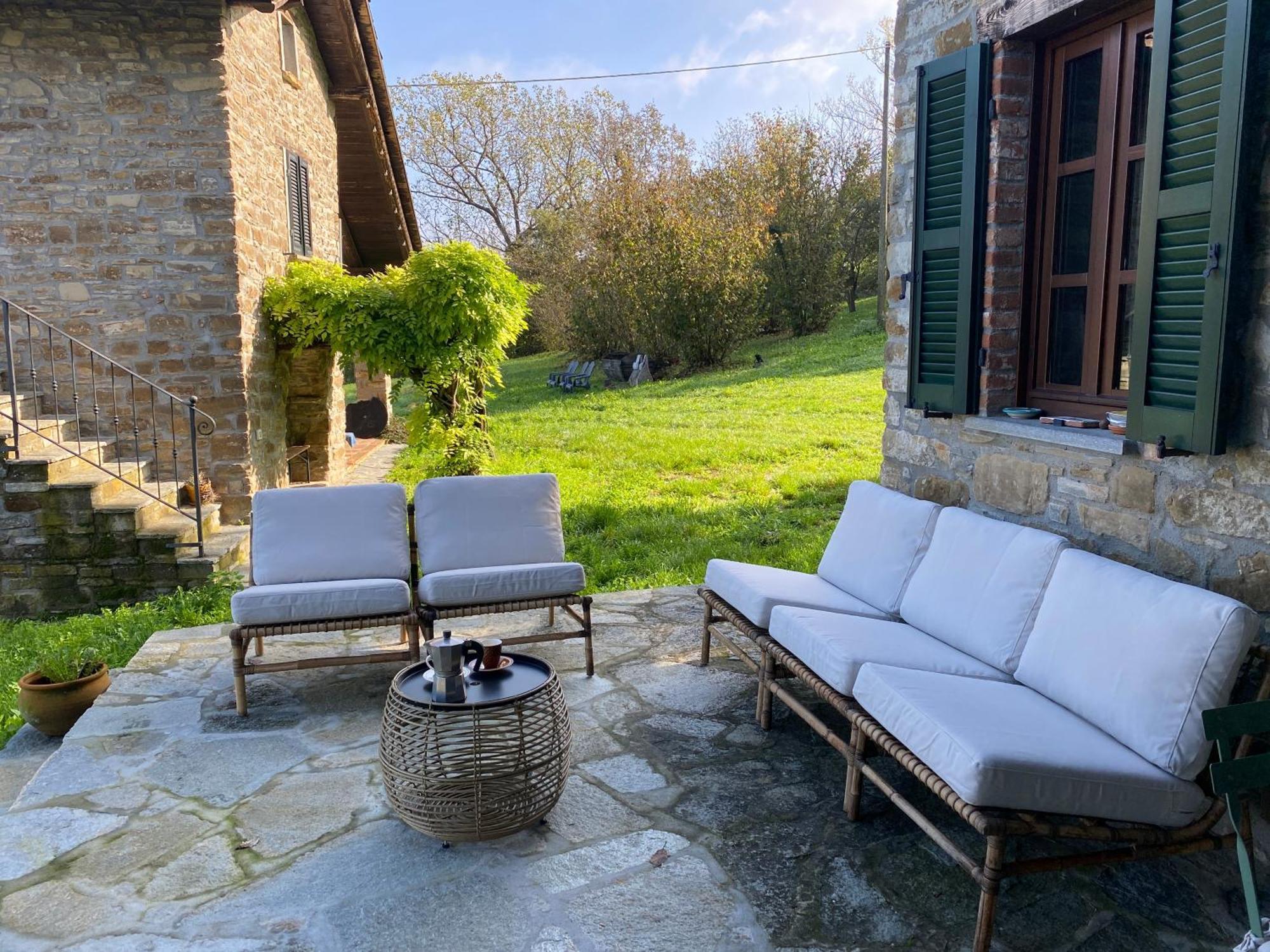 Vakantiehuis Casa Dolce Vista Monastero Bormida Kültér fotó